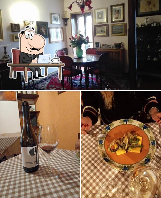 Gli interni di La Vecchia Taverna