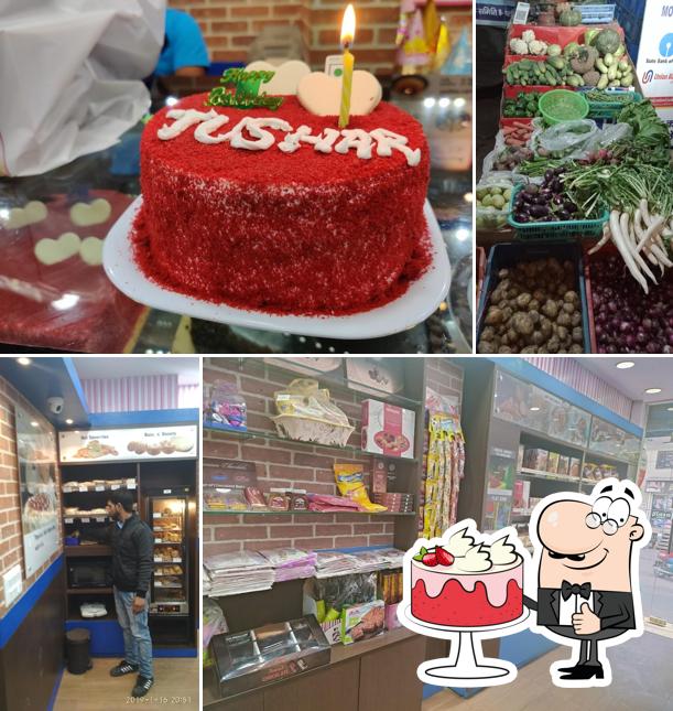 Red velvet cake at Monginis Cake Shop Red velvet cake at Monginis Cake Shop