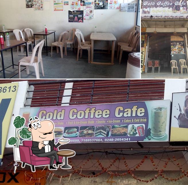 The interior of Cold Coffee Cafe