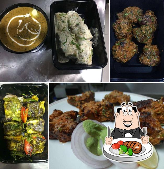 English Bawarchi offers meat dishes