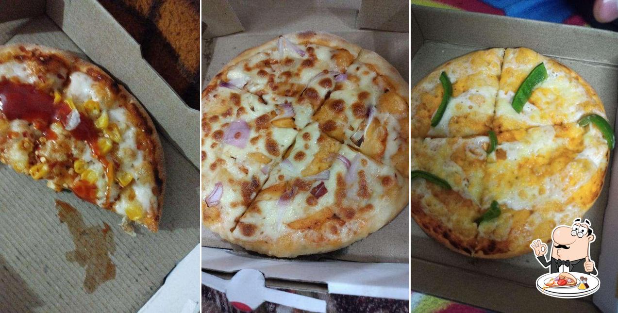 Get pizza at Hot 2 Shot pizza
