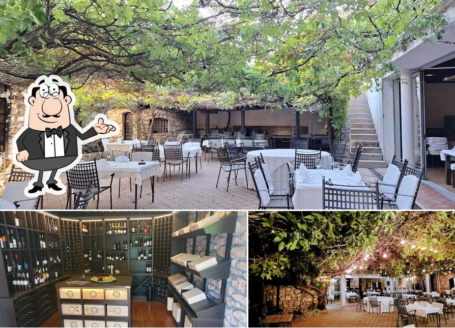 Gli interni di Restaurant Uzorita