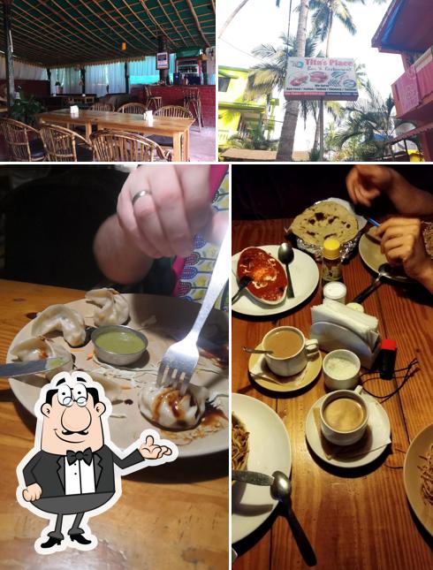 Take a seat at one of the tables at Titus Place