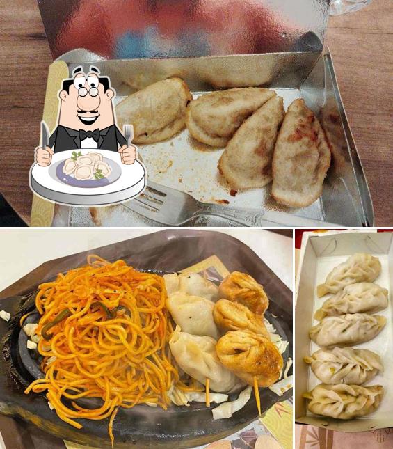 Dumplings at Wow! Momo