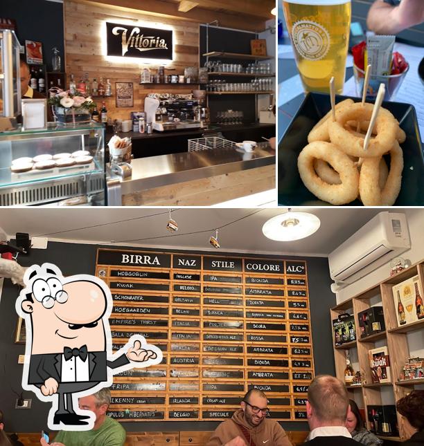 Gli interni di Bar Da Vittoria