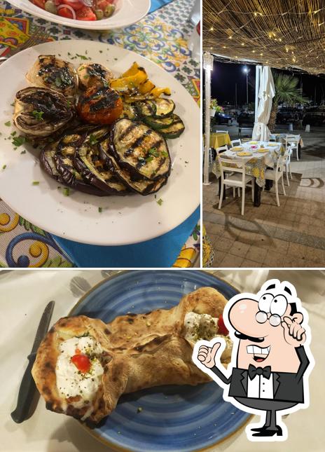 La immagine di interni e cibo da Kantuccio