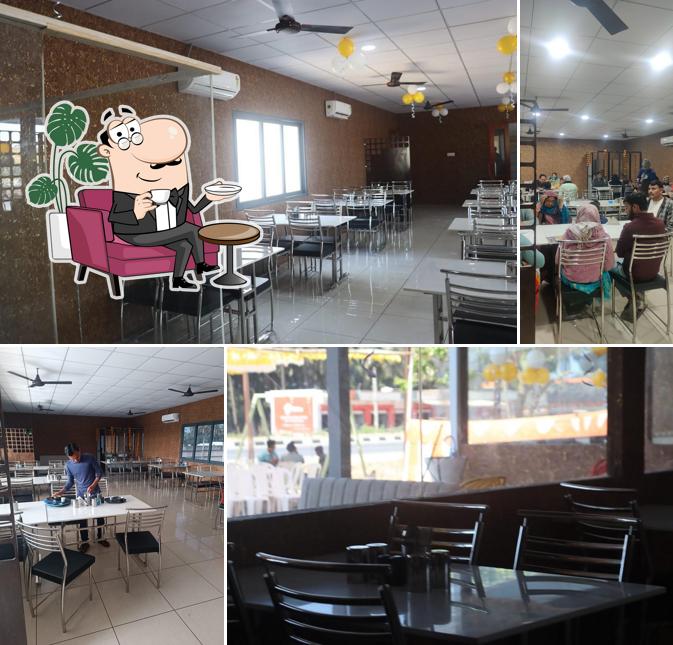 The interior of Mithu Marchu - The Restaurant & Cafe