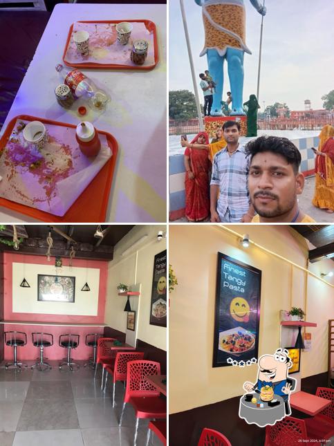 The restaurant's food and interior