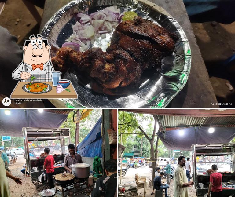 Chicken wings at Chattisgarh biryani center