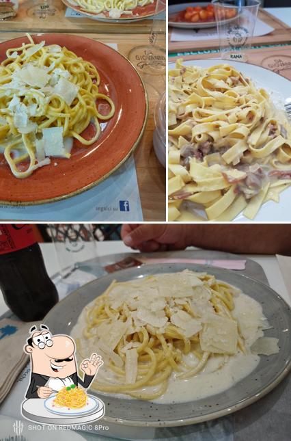 Spaghetti alla carbonara al Da Giovanni Rana