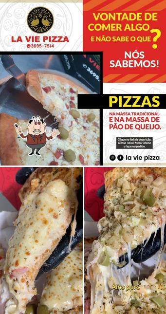 Comida em LA VIE PIZZA