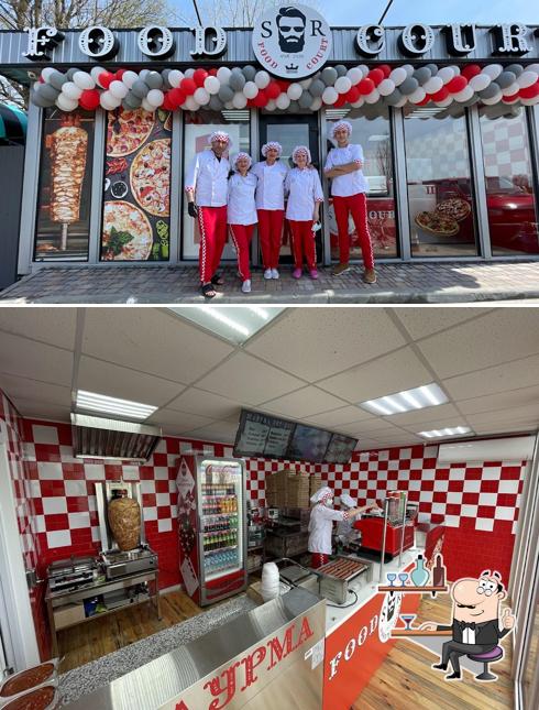 Шаурма & Гріль меню food court