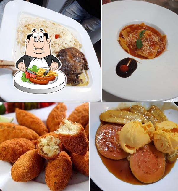 Comida em Restaurante Picasso