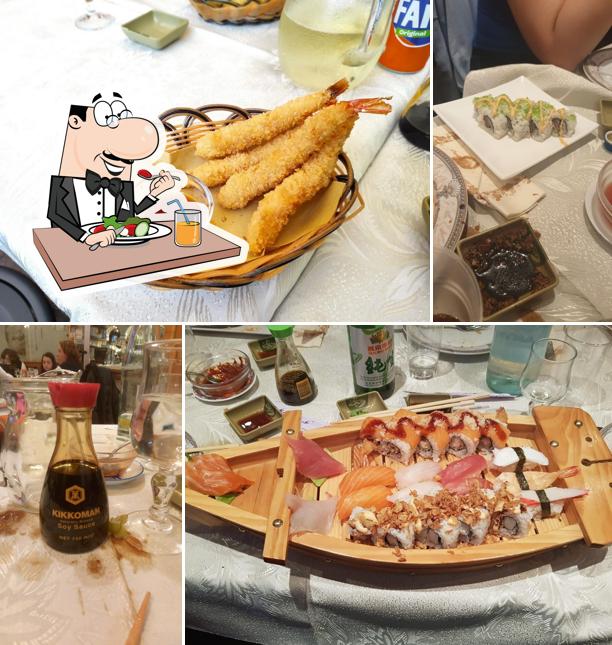 Cibo al Ristorante Cinese Yuan