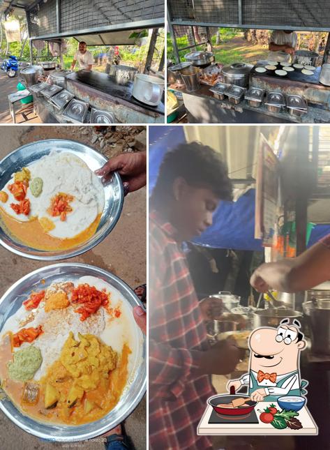 Chicken curry at Santhosh Chettan Thattukada