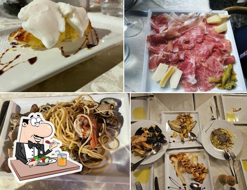 Platti al Trattoria dei Bana ai Buranelli