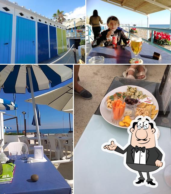 Siediti a un tavolo di Bagni La Bussola