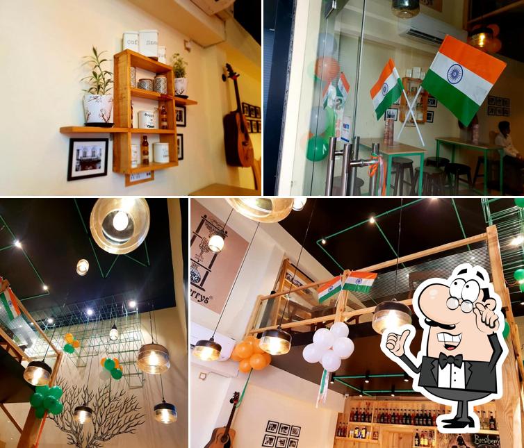 The interior of Brewberry's Cafe