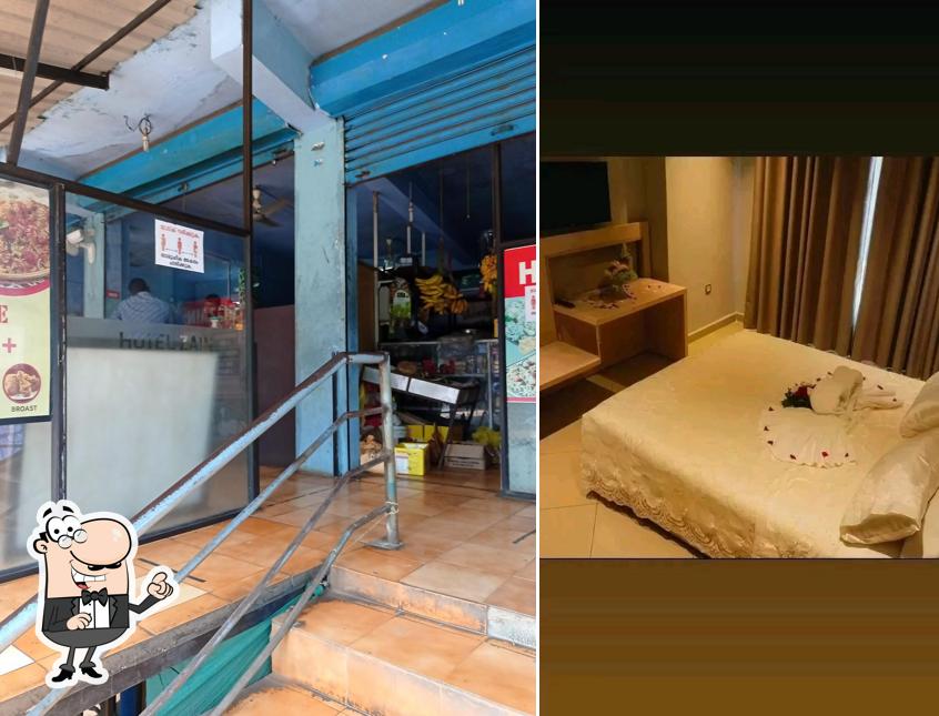 The interior of Hotel Zain