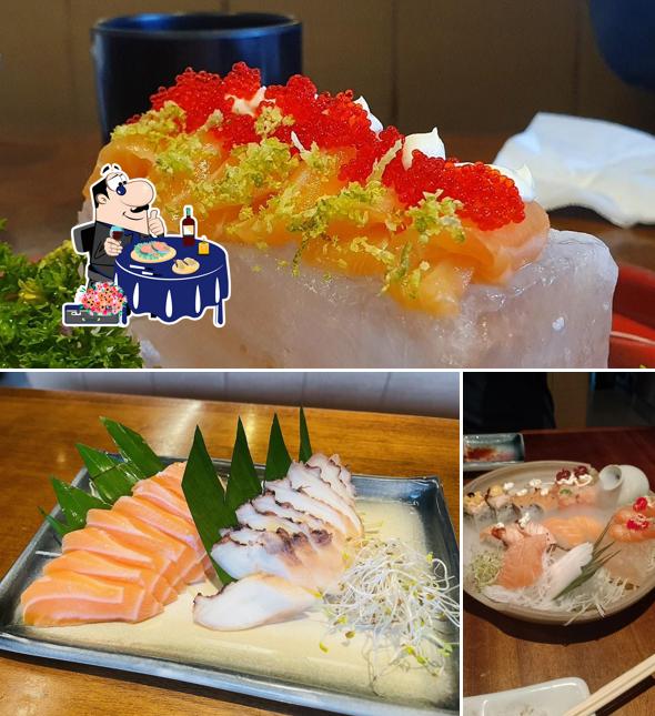 Sashimi em Natory Sushi - Vila Ré