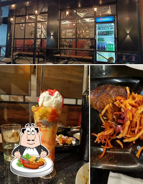 The restaurant's food and interior