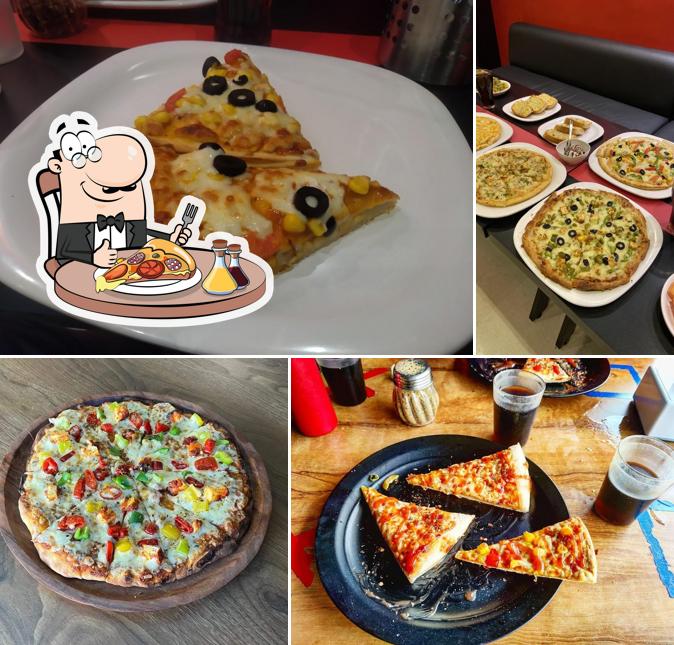 At Pomo's Pizza, you can enjoy pizza