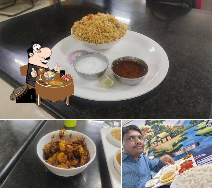 Meals at Raju Gari Vantalu