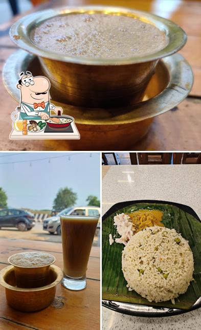 Fried rice at Karupatti coffee
