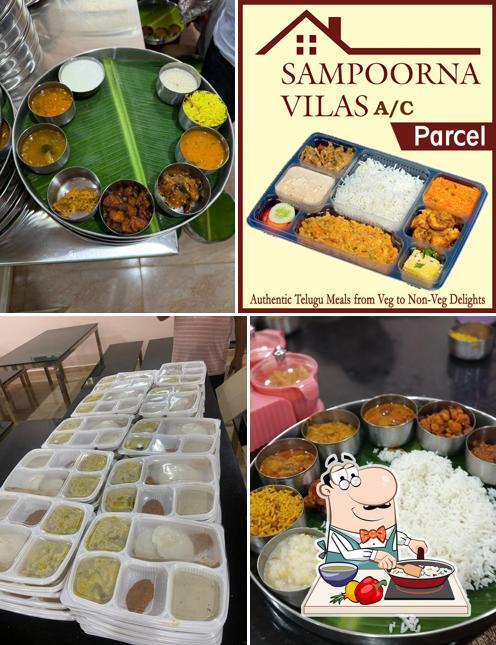 Sampoorna Vilas – Andhra Veg & Non-Veg Meals Hotel in Vijayawada