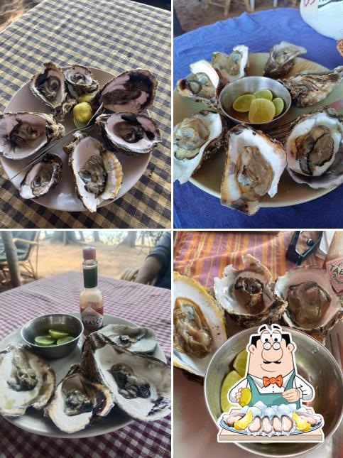 Oysters at Santosh's Shack