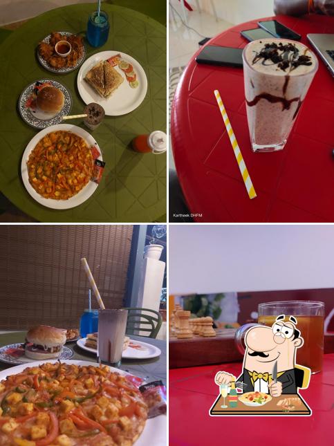 Food at The Hungry Birds Cafe Birthday Party Venue Tirupati