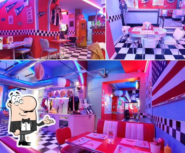 Gli interni di 1950 American Diner - FIRENZE CENTRO STORICO