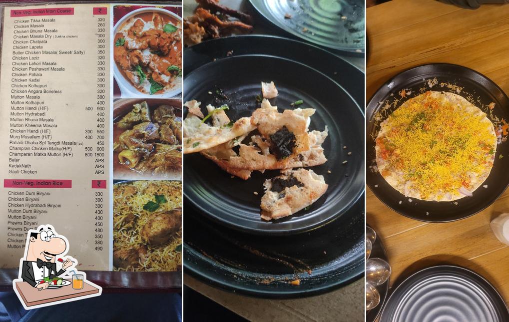 Food at Pahadi Dhabha nallasopara