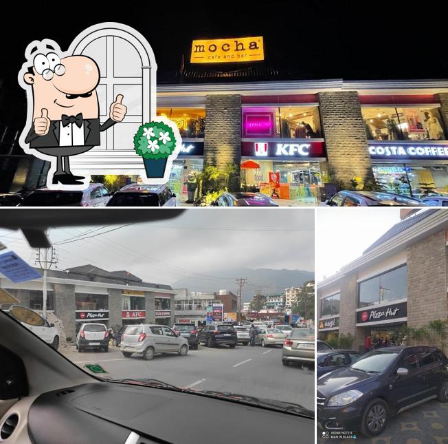 Enjoy the view outside Pizza Hut Amolak Towers, Solan