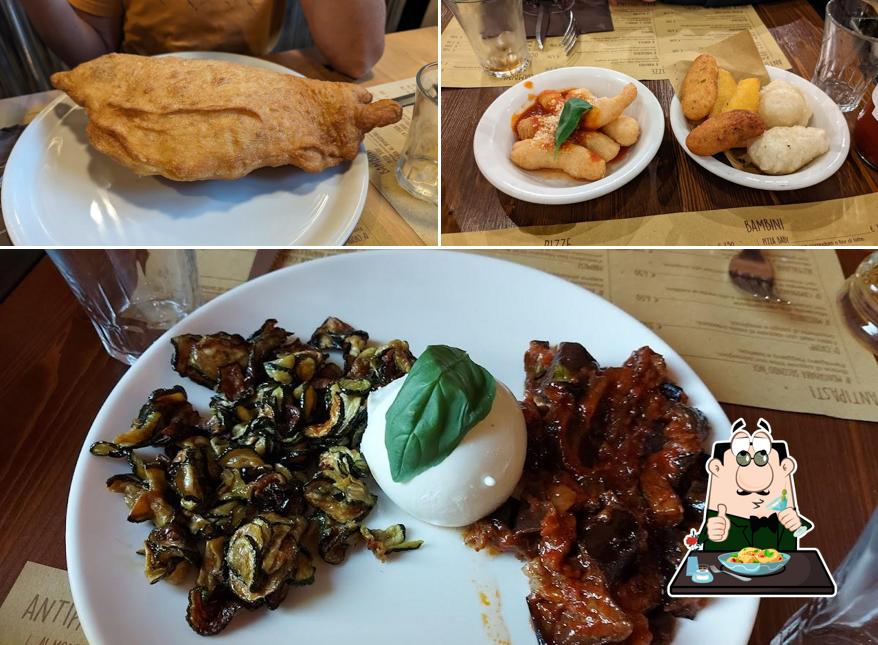 Cibo al Pizza e Mozzarella