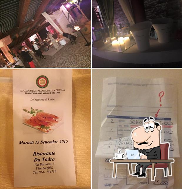 Gli interni di Da Todro