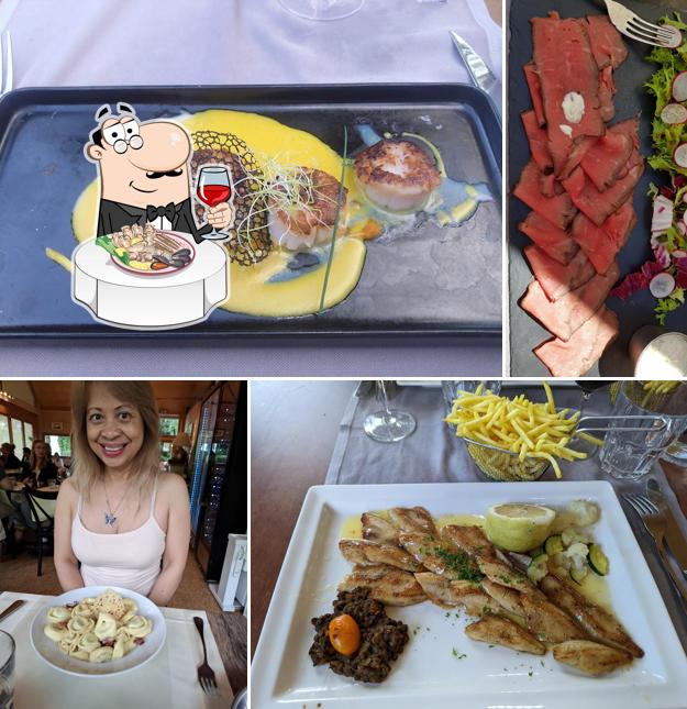 Scaloppine al Restaurant La Pointe à la Bise