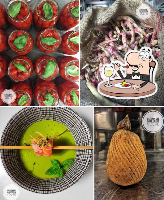 Cibo al Osteria del gallo e della volpe