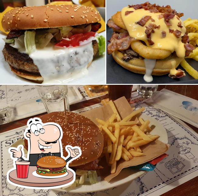 Concediti un bell'hamburger a Sebastian Pub - Pizzeria