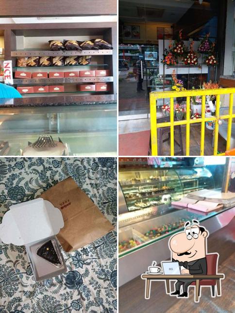 The interior of Ribbons and Balloons - The Cake Shop