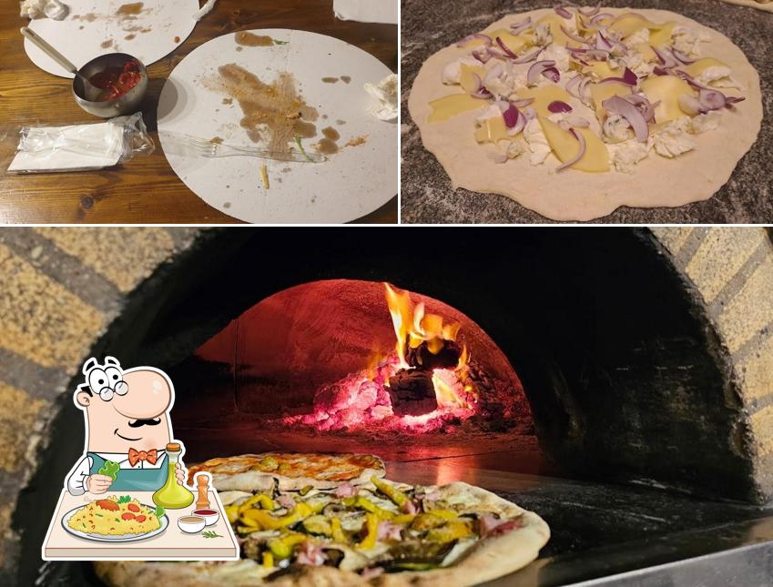 Platti al L'Archetto forno a Legna