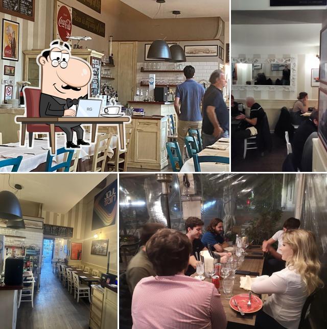 Gli interni di Original Pizza Ok