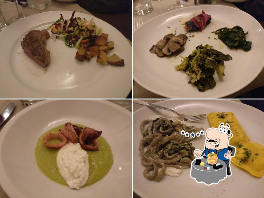 Platti al Osteria della Divina provvidenza