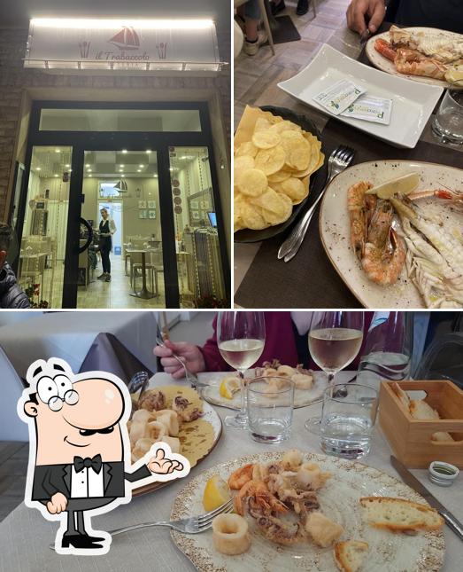 Gli interni di Osteria il Trabaccolo