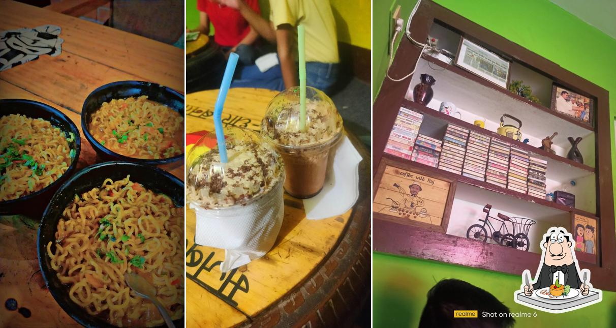 Food at Coffee with Raj