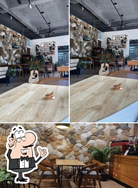 The interior of Doko Cafe