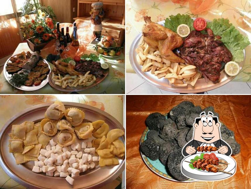 Cibo al Ristorante Albergo Appennino