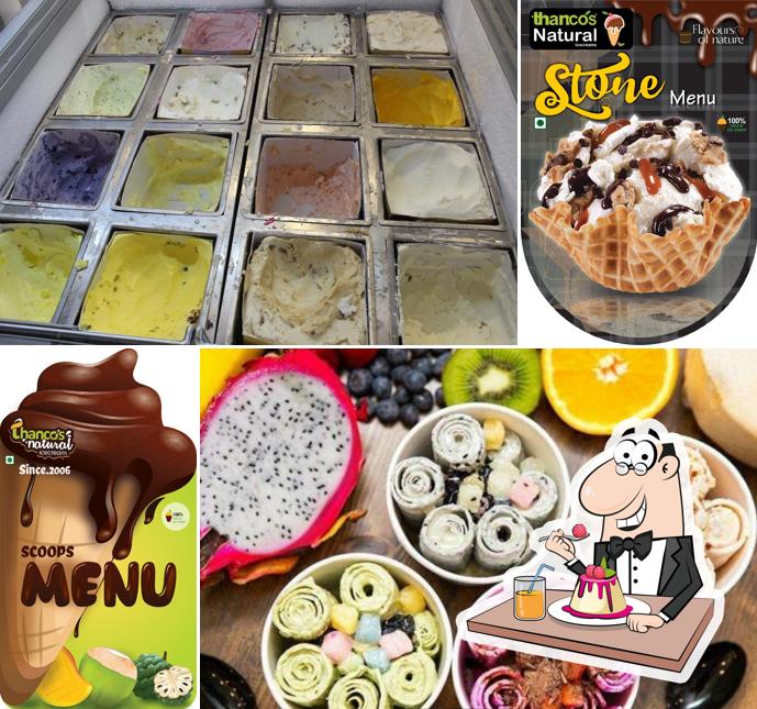 Enjoy one of the desserts