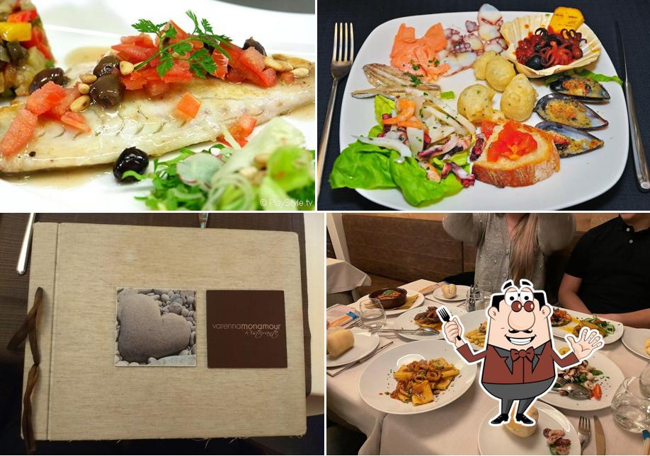 Cibo al Ristorante VarennaMonamour