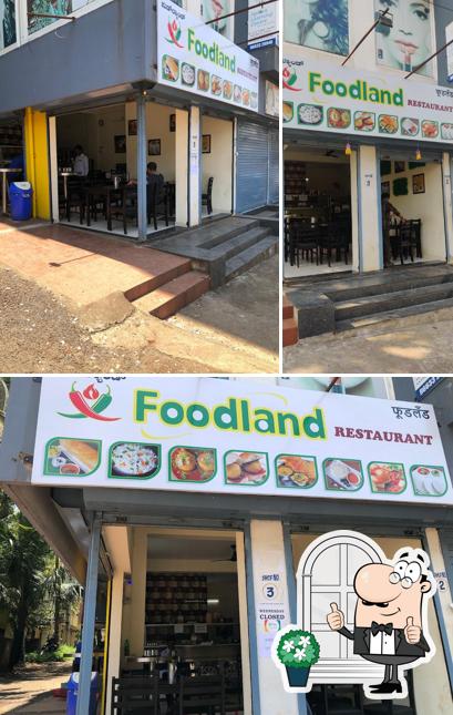 The exterior of Foodland Restaurant